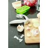 Premium Garlic Press Stainless Steel Crusher Squeezer Masher Kitchen Tool