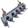 Multi Hanger, Umbrella Stand, Clamped, Broom, Single Tube Mountable, Clean, Sorting Supplies