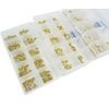 WINGONEER 600PCS 30 Values 10pF to 10uF (each Value 20pcs) Multilayer Monolithic Ceramic Capacitor Set Assortment Kit + Plastic Box