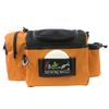 Fade Crunch Disc Golf Bag – Compact, Durable, and Versatile Shoulder Strap Bag with Insulated Cooler Lining (Orange)