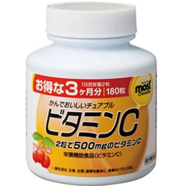 [Orihiro] MOST chewable vitamin C 180 tablets (food with nutritional claims) [health food]