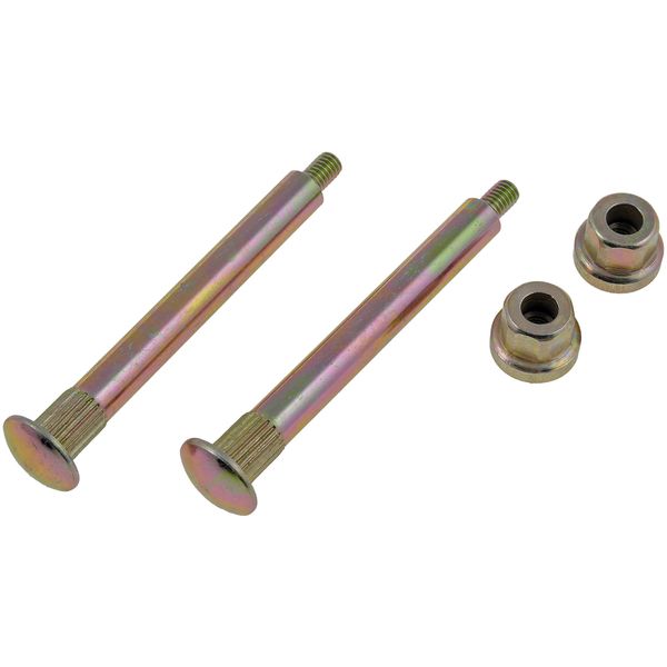 Door Hinge Pin And Bushing Kit - 2 Pins And 2 Nuts