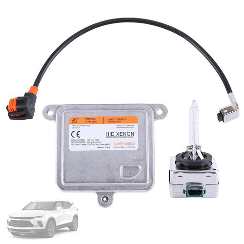 Katutude 20928264 Xenon HID Headlight Ballast Control Unit with D3S Bulb & HID Bulb Wire Kit Compatible for Chevrolet Blazer 2019-2020 for Chevrolet Impala 2018-2020 for Chevrolet Malibu 2013-2015