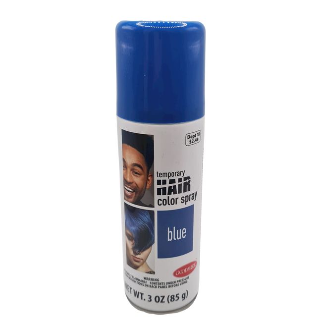 BLUE Spray on Hair Color 3 oz GoodMark (Blue)