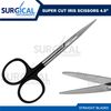 Supercut Iris Scissors Straight Surgical Instruments 4.5" Stainless German Grade