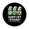 Traumatic Brain Injury Awareness Gnome Support Squad PopSockets Adhesive PopGrip