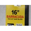 Jameson Tri-Cut 16" Barracuda Replacement Saw Blade Curved Pull Stroke Chrome