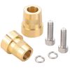 Hromee 586 Tall Brass Post Adaptor M6 Thread for Car Terminal Battery