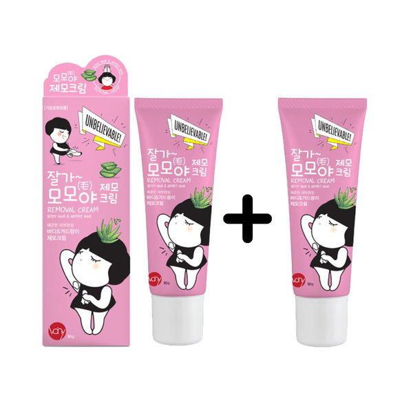 Goodbye Momoya Hair Removal Cream 1+1/Self Waxing Legs Armpits