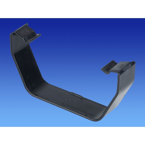 Wavin OSMA 4T816 BLACK Replacement gutter flexiclips for 100mm square guttering (10)
