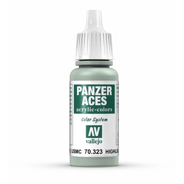Vallejo Panzer Aces 17 ml Acrylic Paint - Highlight USMC Tank Crew