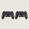Dynas PS4 & PS5 Controller Wall Mount Holder (2 Pack) - Compatible with Playstation Controller Holder (Black)