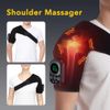 Heated Shoulder Brace Massage Rotator Cuff Support Compression Wrap Rechargeable