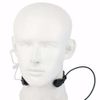 Finger Control Throat Microphone Headset Air Tube for Baofeng
