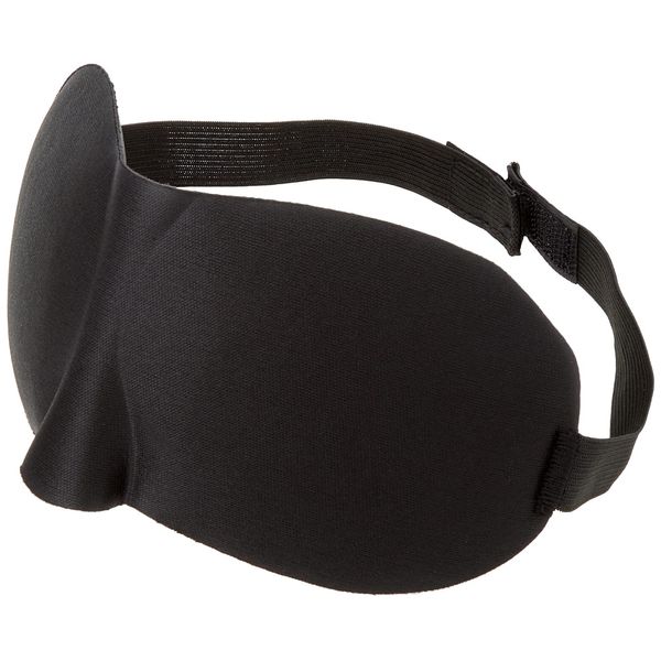 Satin Curvy Eye Mask - With Elastic Straps