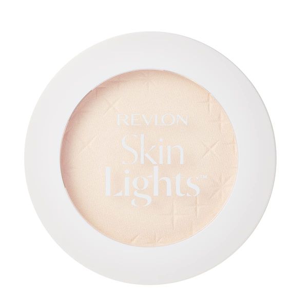 Revlon Skin Lights Presto Powder Foundation, N 108 Pure Lucent, Face Powder, with Mirror and Natural Bristle Brush, Developed in Japan, Tone Up Shiny Skin, Pressed Powder, 0.4 oz. (10 g)