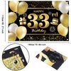 IMISI 33rd Birthday Banner & Decorations for Party