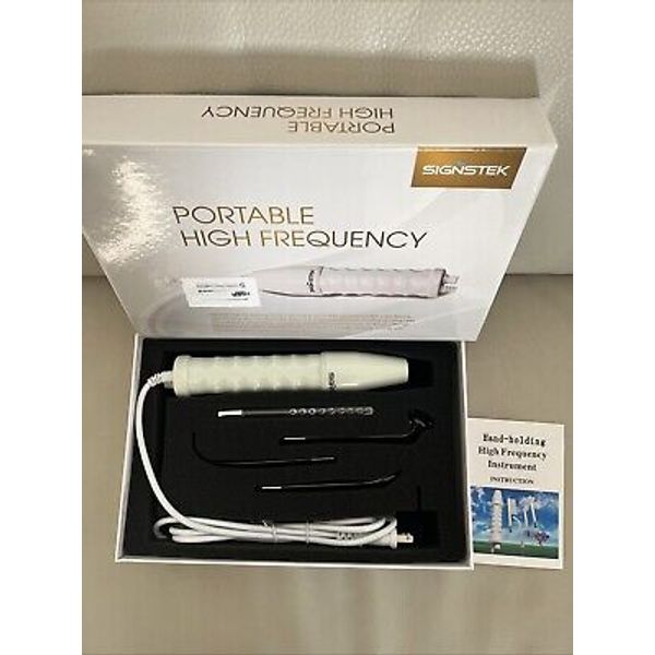 Signstek Portable High-Frequency Facial Skin Therapy Ultraviolet LED New