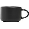 Best kitchen Wazee Matte Coupe Dinnerware Set, 16 Pc, Black