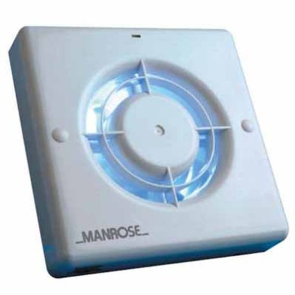 Manrose XF100HP Wall/ Ceiling Humidity Control Fan