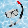 Black Scuba Mask with Snorkel Pool Set - Ages 14+