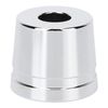 Safety Razor Base Holder, Men's Shaving Razor Stand Holder Wide Opening Alloy Universal Men Shaving Brush Drying Stand Toothbrush Holder for Bathroom Countertops Manual Razor Holder for Countertops