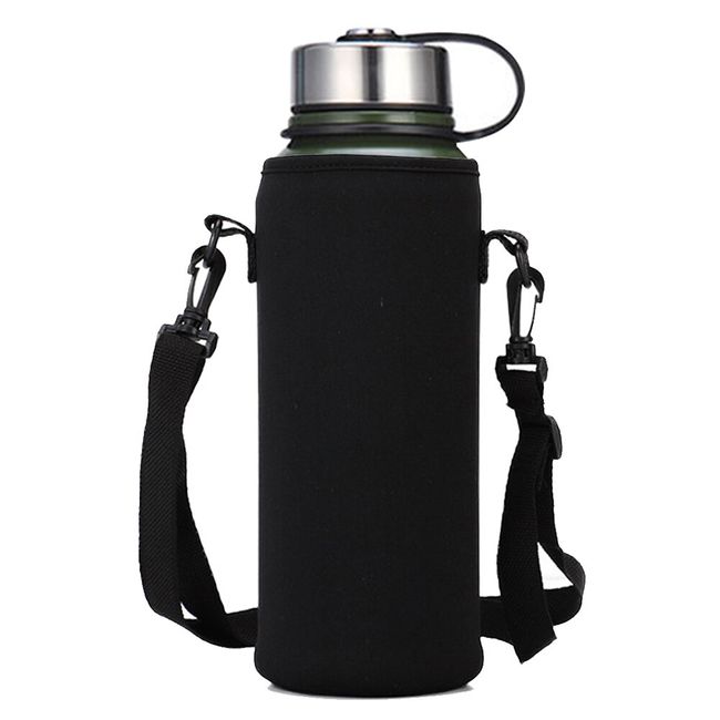 Custom Logo Carrier Sleeve For Water Bottle With Shoulder Strap Neoprene Water  Bottle Holder (Sleeve Only) - Buy Custom Logo Carrier Sleeve For Water  Bottle With Shoulder Strap Neoprene Water Bottle Holder (