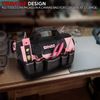 37pc Hand Tool Kit Pliers Hammer Level Wrench Hacksaw Screwdriver Measuring Tape