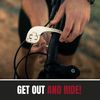 KOM Cycling Wahoo Elemnt Mount - Compatible with Multiple Wahoo Computers - Multiple Colors 24g Out Front Mount (White)