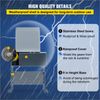 1400Lbs Sliding Gate Opener Electric Gate Operator Automatic Motor w/ 2 Remotes