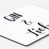 JUNIWORDS Mauspad Mousepad, Gin & Liebe (1009537)