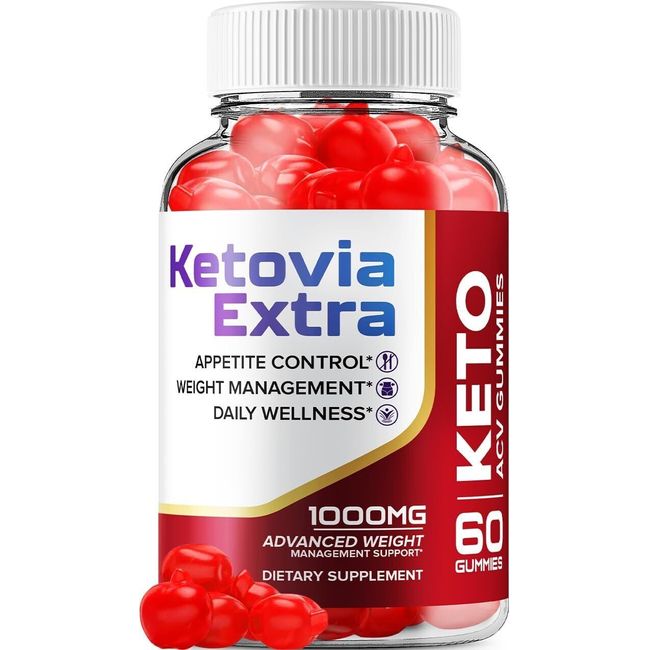 Ketovia Extra Keto ACV Gummies - Official - Keto Ketovia ACV Advanced Formula...