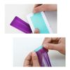 Hair Extension Tape Tabs 72pcs Double Sided Adhesive for Hair Weft Replacement 4 x 0.8cm Blue