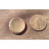 BUTTONS ETC #M18602 NICKEL BOTTLECAP--SHANK--7/8"----8 PIECES