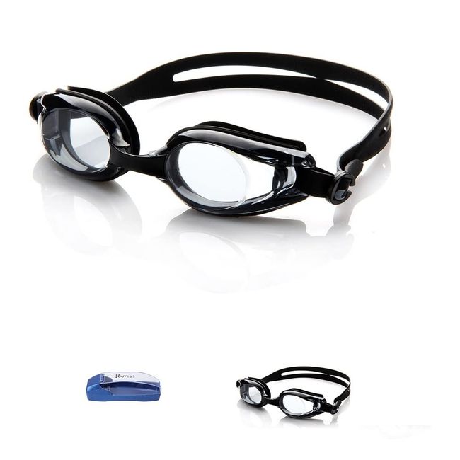 Bravebull Schwimmbrille Anti-Fog Unisex für Erwachsene,Taucherbrille,UV-Schutz,Selbstjustierender Nasensteg, Orbit-Proof Dichtungen