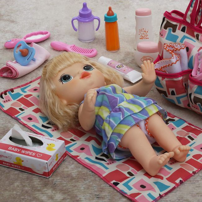 Baby Doll Accessories, Doll Magic Bottles & Doll Feeding Set in A Bag