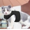 Black Escape Proof Cat Pet Mesh Harness Adjustable Control Kitten Walking Jacket