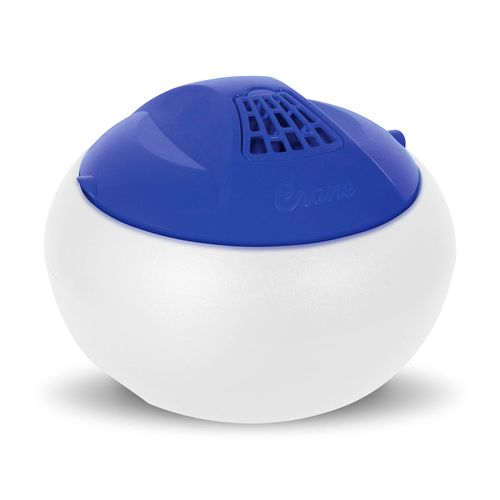 Crane Pure Steam Vaporizer, 1.0 Gallon, Filter Free, Whisper Quite, Dishwasher Safe Tank, for Home Bedroom and Office, Blue (EE-8619 B)