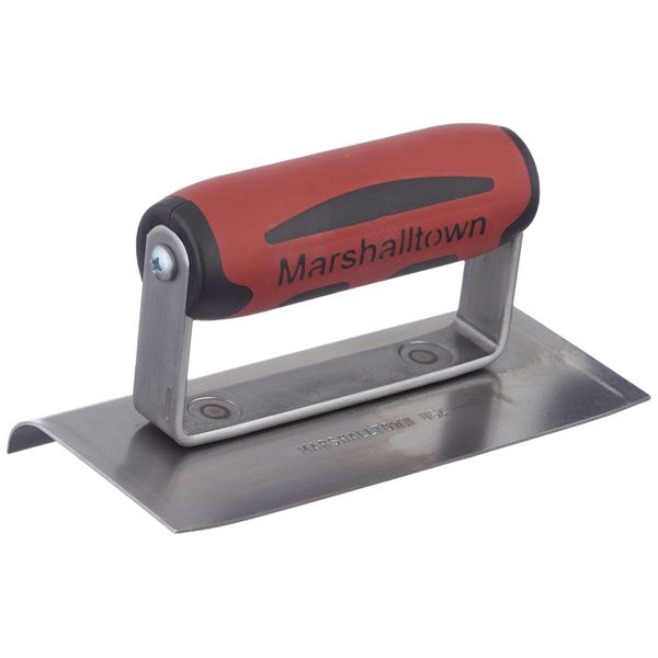 Marshalltown M136D 6x3-inch Cement Edger - Durasoft Handle