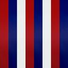 Threadart Red White & Blue 10" x 12" Heat Transfer Vinyl Precut Sheets