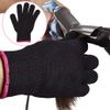 1 Pcs Heat Resistant Mat with Heat Resistant Gloves Silicone Heat Resistant Mat Portable Travel Anti-Scald Mat for Curling Irons Hair Straightener and Hair Styling Tools