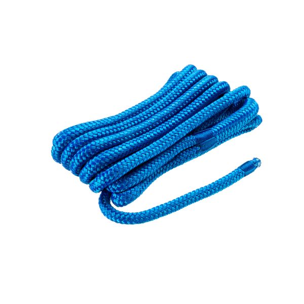 SEACHOICE Double-Braid Nylon Dock Line 3/8" x 15' 40301 Blue