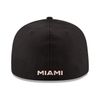 New Era 59Fifty Fitted Cap - Black MLS Inter Miami - 7 1/4