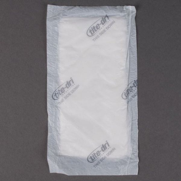 Absorbent Meat, Fish and Poultry Pad 4" x 7" - 50 Grams White 2000/Case