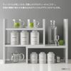 mon・o・tone tea canister (L, white) *With original label