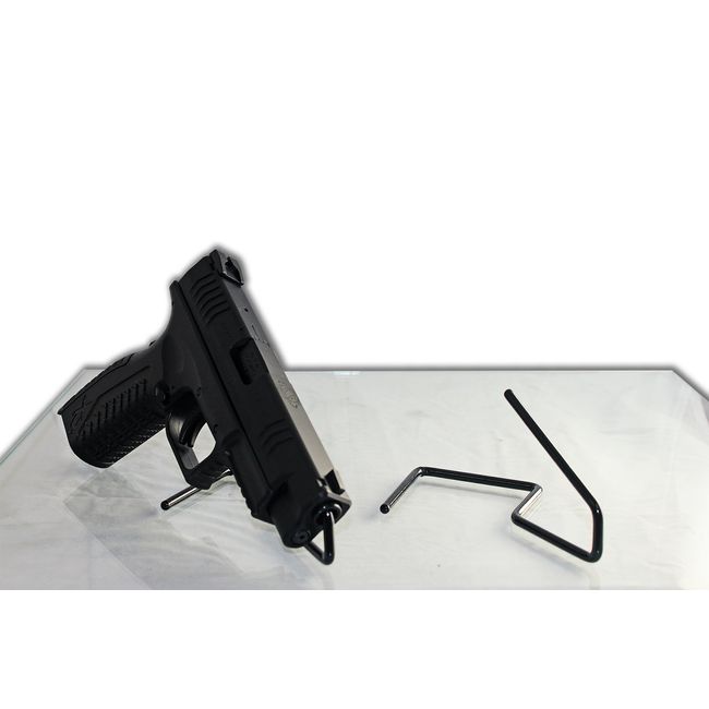 Pro Shot Free Stand Pistol Display (2 Pack), Black