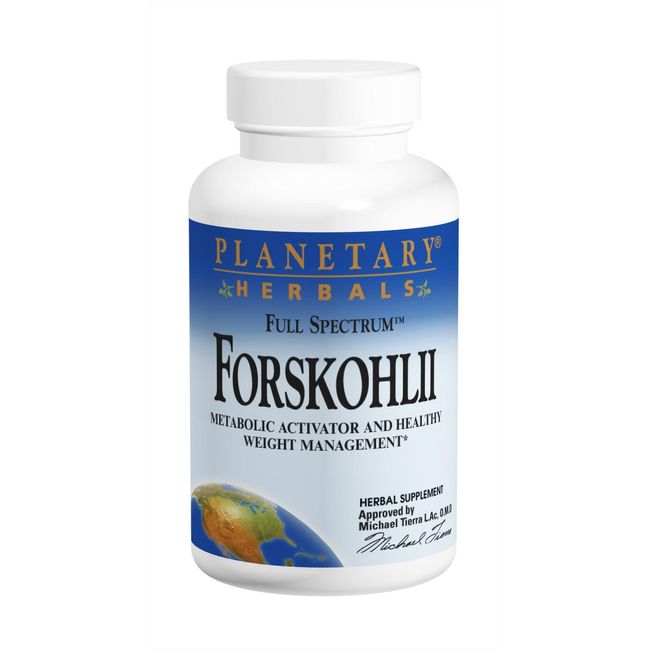 Planetary Herbals Forskohlii 130mg Full Spectrum 130 mg 30 Caps