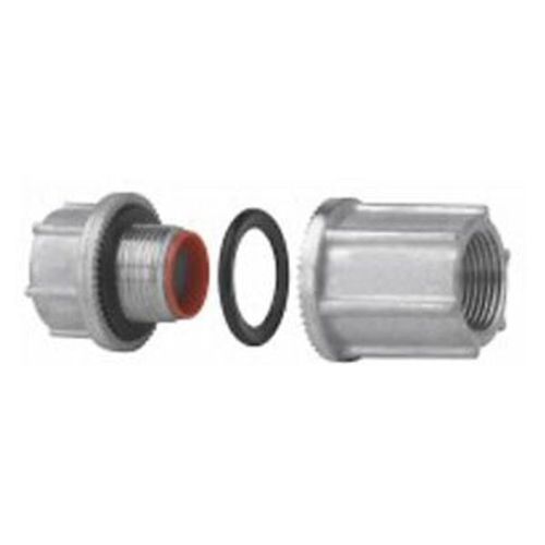 Eaton Electrical - STTB 6 - Eaton Crouse-Hinds series Myers through bulkhead fitting, Zinc, 2, (Each)
