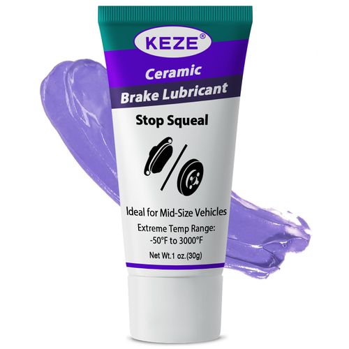 Keze Ceramic Brake Grease Lubricant for Automotive Extreme Break Lube Caliper Parts Sliding Pin Pad Assembly,Prevents Seizing,Stops Squeaking,1 oz-1 Pack