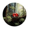 Ladybug Forest Leaves Camouflage Graphic PopSockets Swappable PopGrip